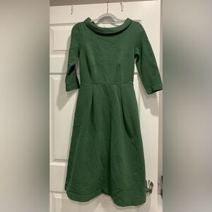 Boden Forest Green Dress- 2P